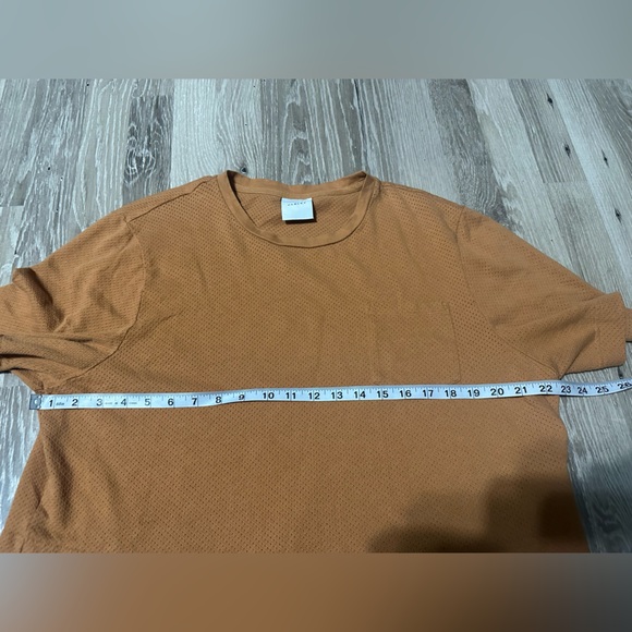 Varley Bexley Cropped T-Shirt in Cashew, Large - Picture 7 of 9